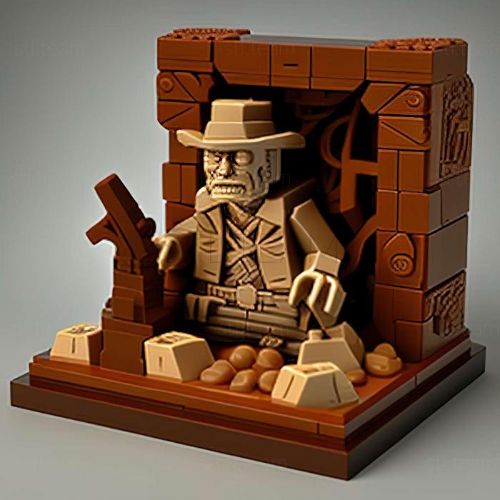 3D model LEGO Indiana Jones 2 The Adventure Continues game (STL)